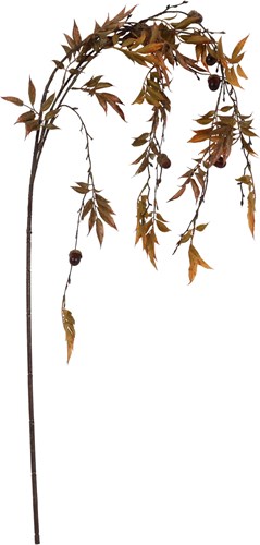 Countryfield árbol artificial Quercus XL marrón 132cm decoración