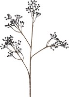 Countryfield decoración baya artificial Ilex Verticillata azul 77cm juguete