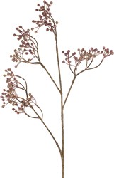 Countryfield decoración de bayas artificiales Ilex Verticillata S par 77cm multicolor