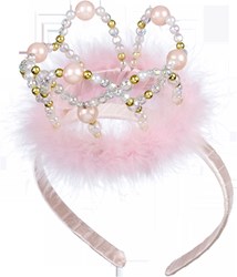 Souza for Kids corona Alexandra diadema rosa claro accesorio princesa