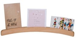Van Dijk Toys Portatarjetas - Madera de Haya 50 cm