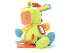 Dolce Toys Peluche de actividad clásico pony Polo - 24 cm