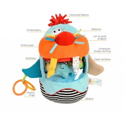 Dolce Toys Peluche de actividad clásico Walter morsa - 30 cm