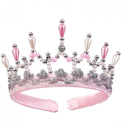 Souza for Kids corona princesa Mary perlas rosas corona princesa