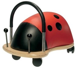 Wheelybug Correpasillos Mariquita Grande - Juguete montable 3 años+