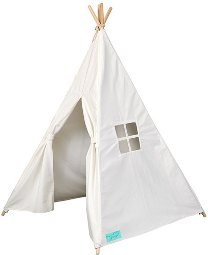 Souza for Kids tipi tienda lona crema diversión interior exterior