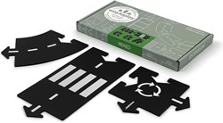 Waytoplay expansión pista flexible - set de juguete 8 piezas de carretera