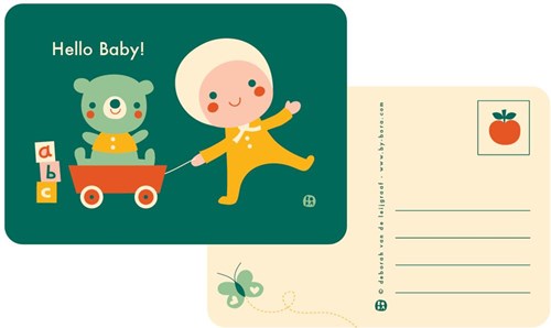 Bora Shop postal juguete para bebé - Hello baby-2