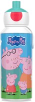 Mepal botella de agua Peppa Pig pop-up 400 ml - infantil y a prueba de fugas
