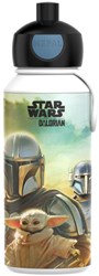Mepal botella Star Wars pop-up 400 ml - Botella infantil sin BPA
