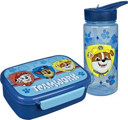 Paw Patrol set almuerzo fiambrera y botella para niños - escuela