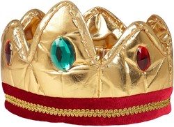 Souza for Kids Corona de rey - accesorio de disfraz - 4-8 años - multicolor