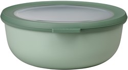 Mepal bol multiusos Cirqula recipiente hermético 1250 ml redondo nordic sage