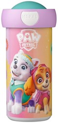 Mepal botella escolar - Paw Patrol Girls 300 ml - sin BPA y a prueba de fugas