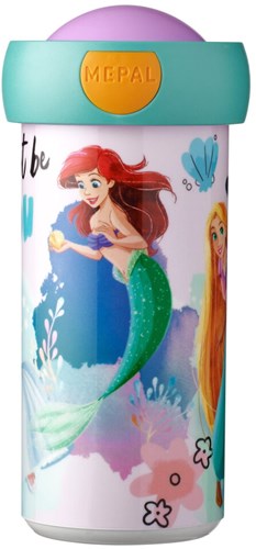 Mepal botella escolar - Disney Princess - 300 ml - Botella infantil antigoteo