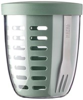 Mepal recipiente para frutas y verduras - 600 ml - Nordic sage - snack box portátil