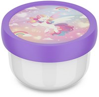 Mepal caja para snacks infantil 300ml - Unicorn Glow - sin BPA y hermética