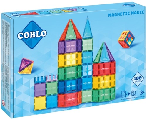 Coblo juguete azulejos magnéticos Classic 100 piezas