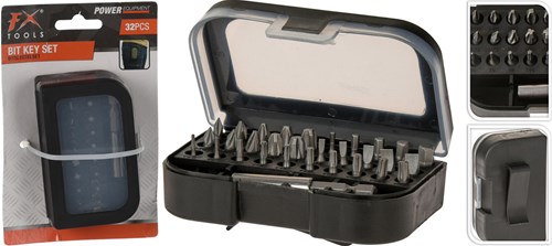 FX Tools set de juguetes de puntas 32 piezas con adaptador tecnología