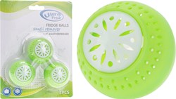 Ambientador para nevera Ultra Fresh eliminador de olores 3 unidades verde