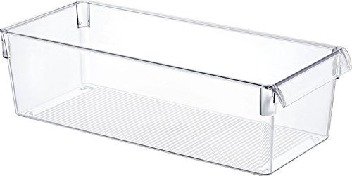Caja organizadora frigorífico transparente 360x105x100mm juguetes