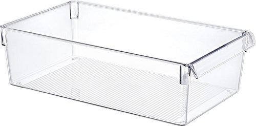 Caja de almacenamiento nevera transparente multicolor 360x205x100mm juguete