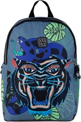 Pick & Pack Dangerous Cat Backpack L Jeans blue