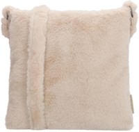 Barakaldo bolso bandolera mujer pelo sintético crossbody crema