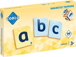 Coblo juguete azulejos magnéticos toppers letras minúsculas 60 piezas
