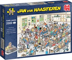 Jumbo rompecabezas ¿Podemos hacerlo? Jan van Haasteren 2000 piezas