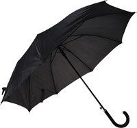 Koopman paraguas negro automático 118x94cm - protección duradera contra la lluvia