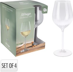 Set de juguete copa de vino Mirage 38cl 4 piezas plástico niños