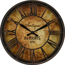Reloj de pared decorativo plástico números romanos 21cm cocina