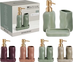 Koopman set de baño juguete cerámica 3 piezas surtidas para niños