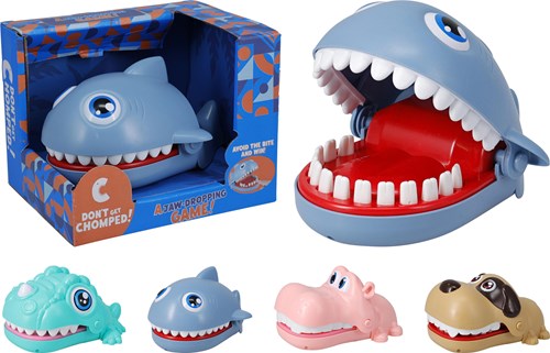 Cilgro juego dinosaurio juego de mordida juego de reacción plástico niños