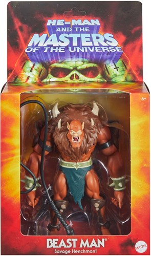 Mattel figura de acción Masters of the Universe Origins Beast Man 14 cm juguete