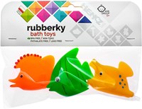 Mom's Care juguetes de baño peces set - 3 piezas coloridas sin BPA-2