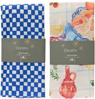Tafelloper polyester katoen 32x140cm