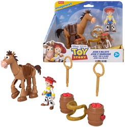 Mattel figura de acción Toy Story Jessie & Bullseye set de juego multicolor