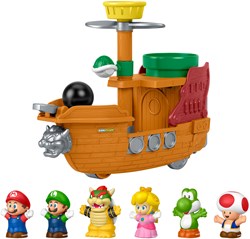 Fisher-Price juguete nave aérea Super Mario para niños pequeños
