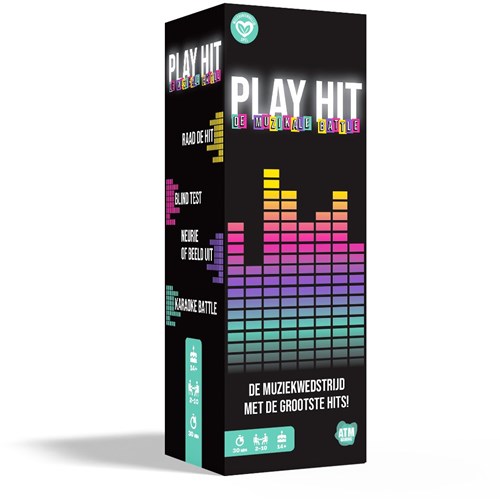 Asmodee juego de mesa Play Hit quiz musical para fiestas y familias