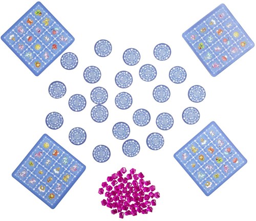 Haba Unicorn Glitterluck juego de bingo - juego educativo para niños multicolor