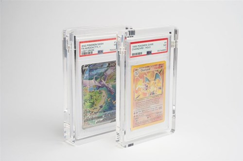 Asmodee expositor de cartas acrílico premium - protección UV y calidad museo