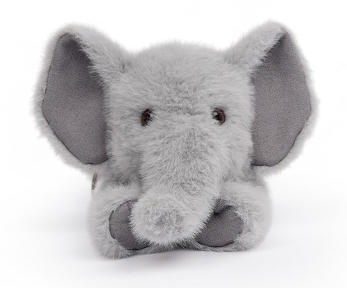 One Love peluche elefante Tai gris - suave juguete de peluche-2