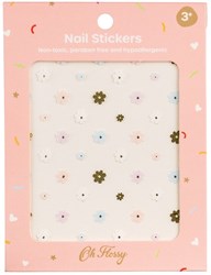 Oh Flossy pegatinas de uñas flores - juguete autoadhesivo para niños
