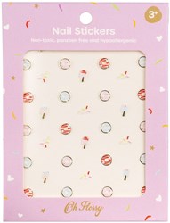 Oh Flossy pegatinas para uñas - juguete decoración uñas niños dulces