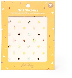 Oh Flossy pegatinas para uñas juguete - Set Beach Club para niños