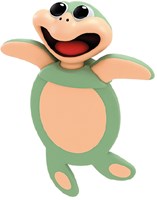 ZZNW marcapáginas animales marinos Twirly Turtle para niños lectura-3
