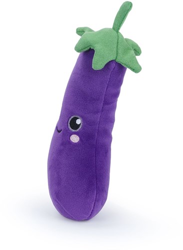 Besitos Squishies juguete - Verdura berenjena peluche 20cm-2