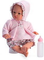 Asi muñeca muñeca bebé 36cm ropa rosa floral - muñeca de juguete